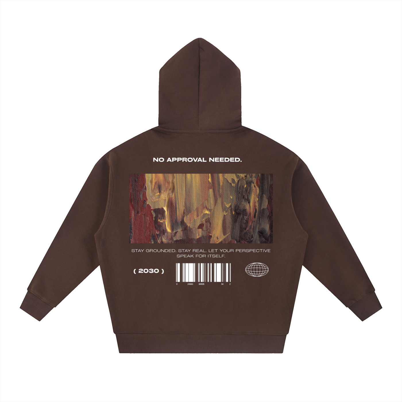 No Approval Needed Zip Hoodie