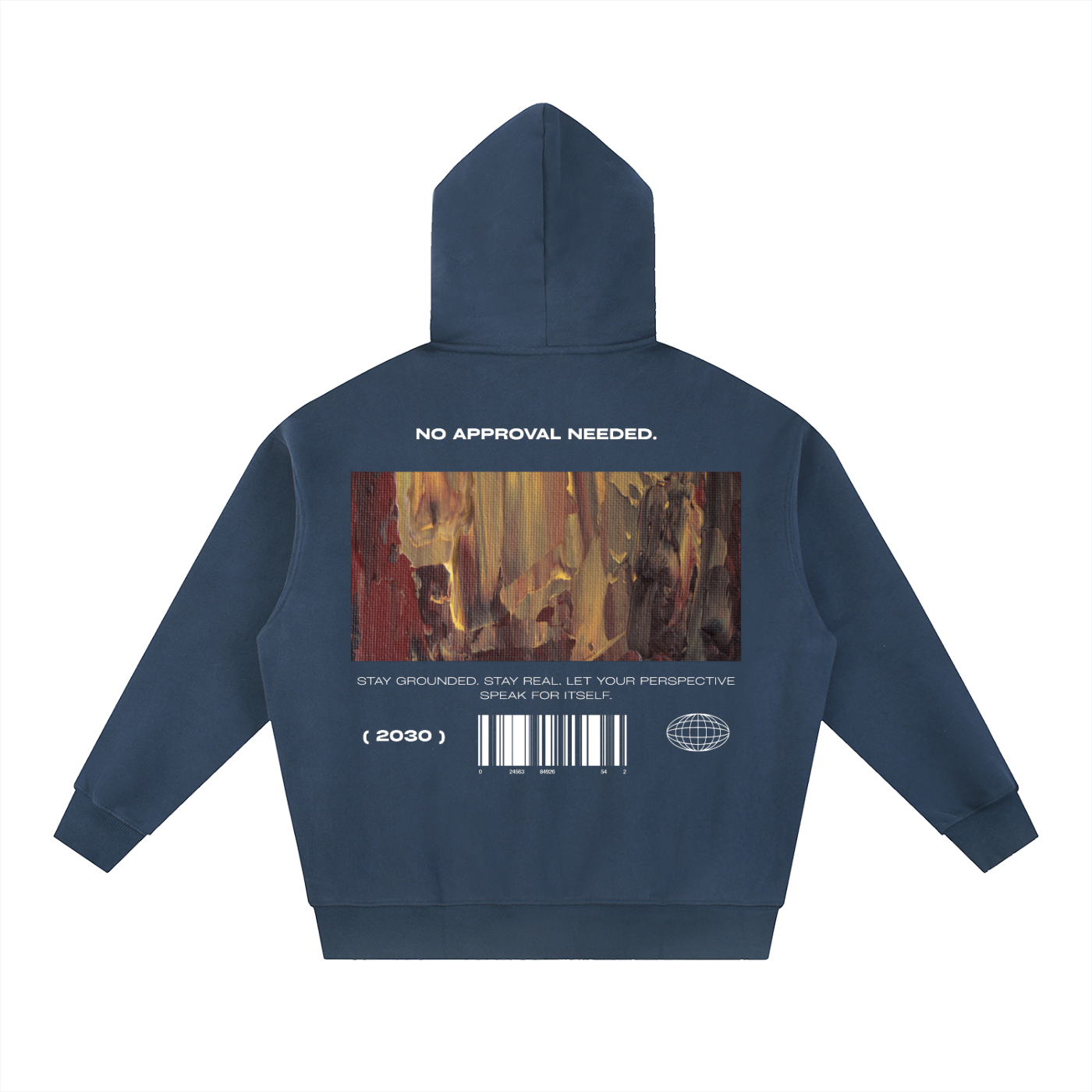 No Approval Needed Zip Hoodie