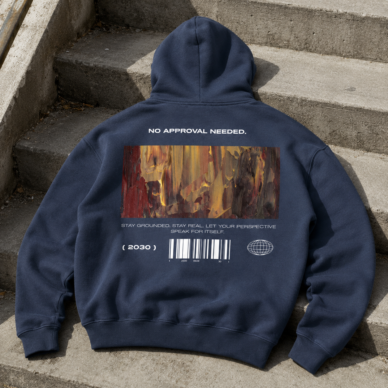 No Approval Needed Zip Hoodie